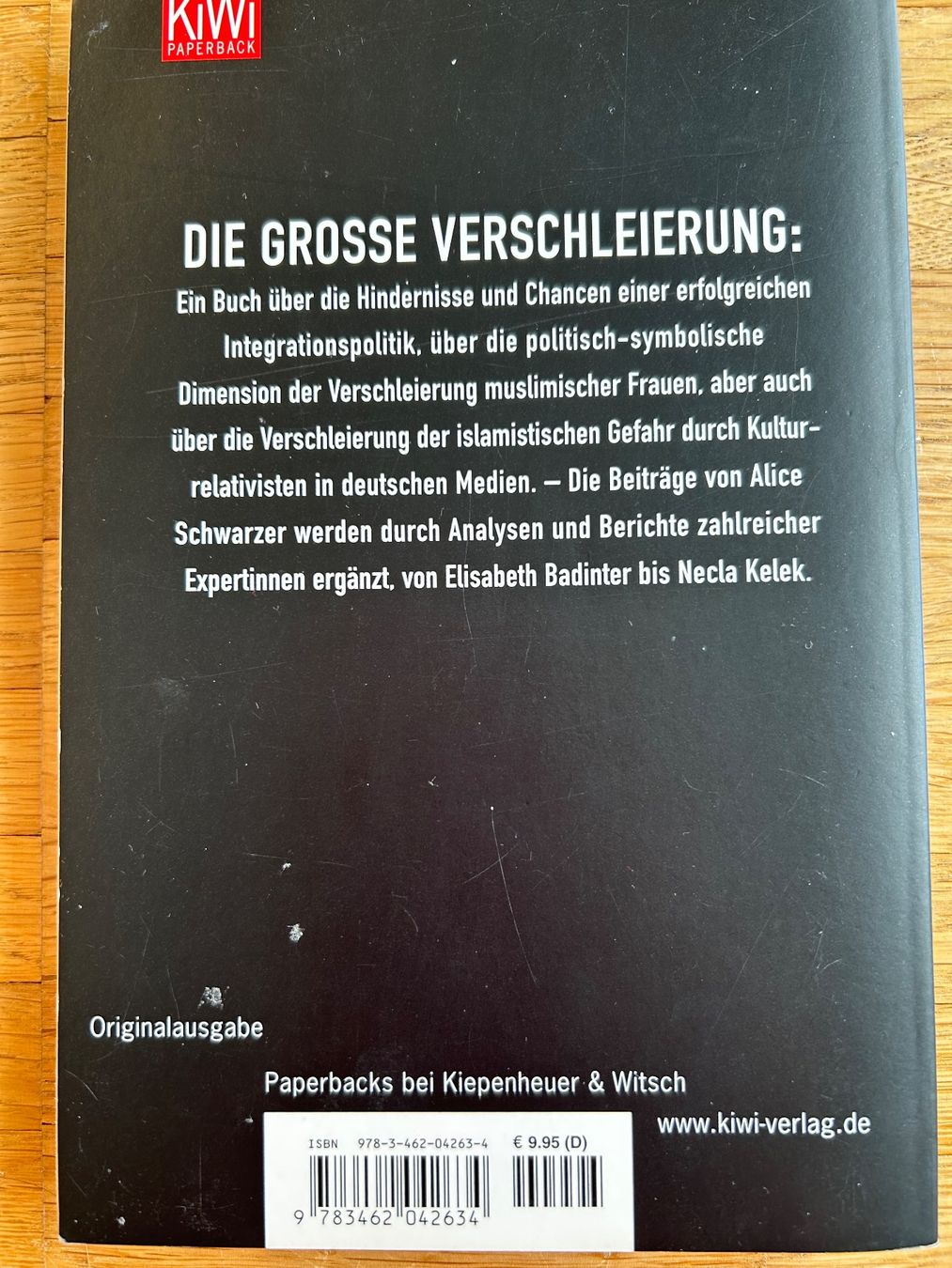 Bücher: Die grosse Verschleierung - Alice Schwarzer – Gebraucht aus Menziken von August2023 1