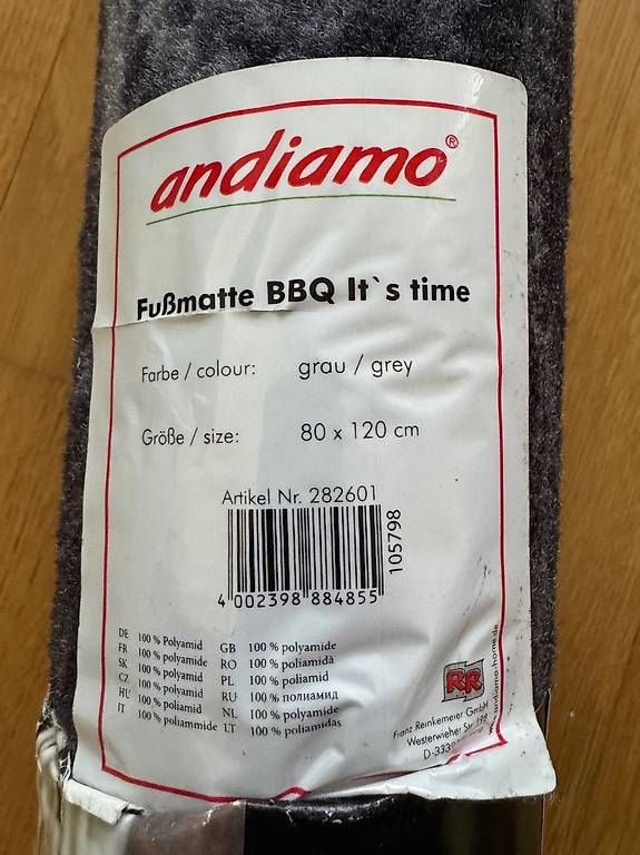 Tappeti: Fussmatte BBQ - It's Time - Neu – Nuovo e nell'imballaggio originale da Wädenswil venduto da Dada93 2