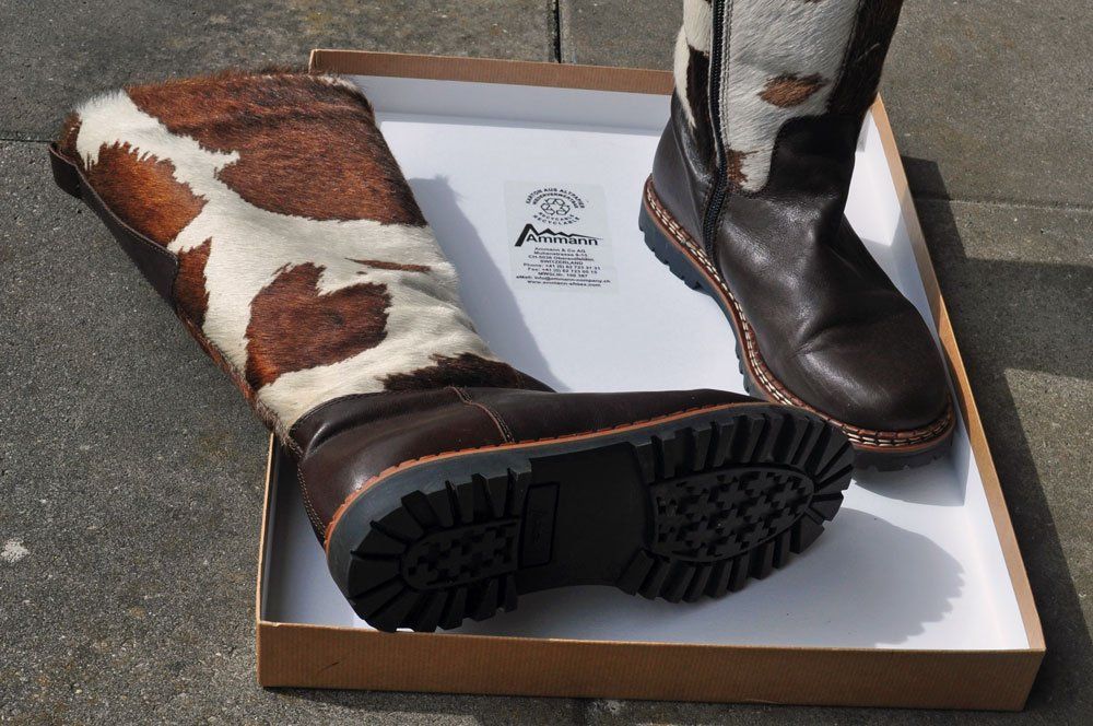 boots ammann stiefel kuhfell