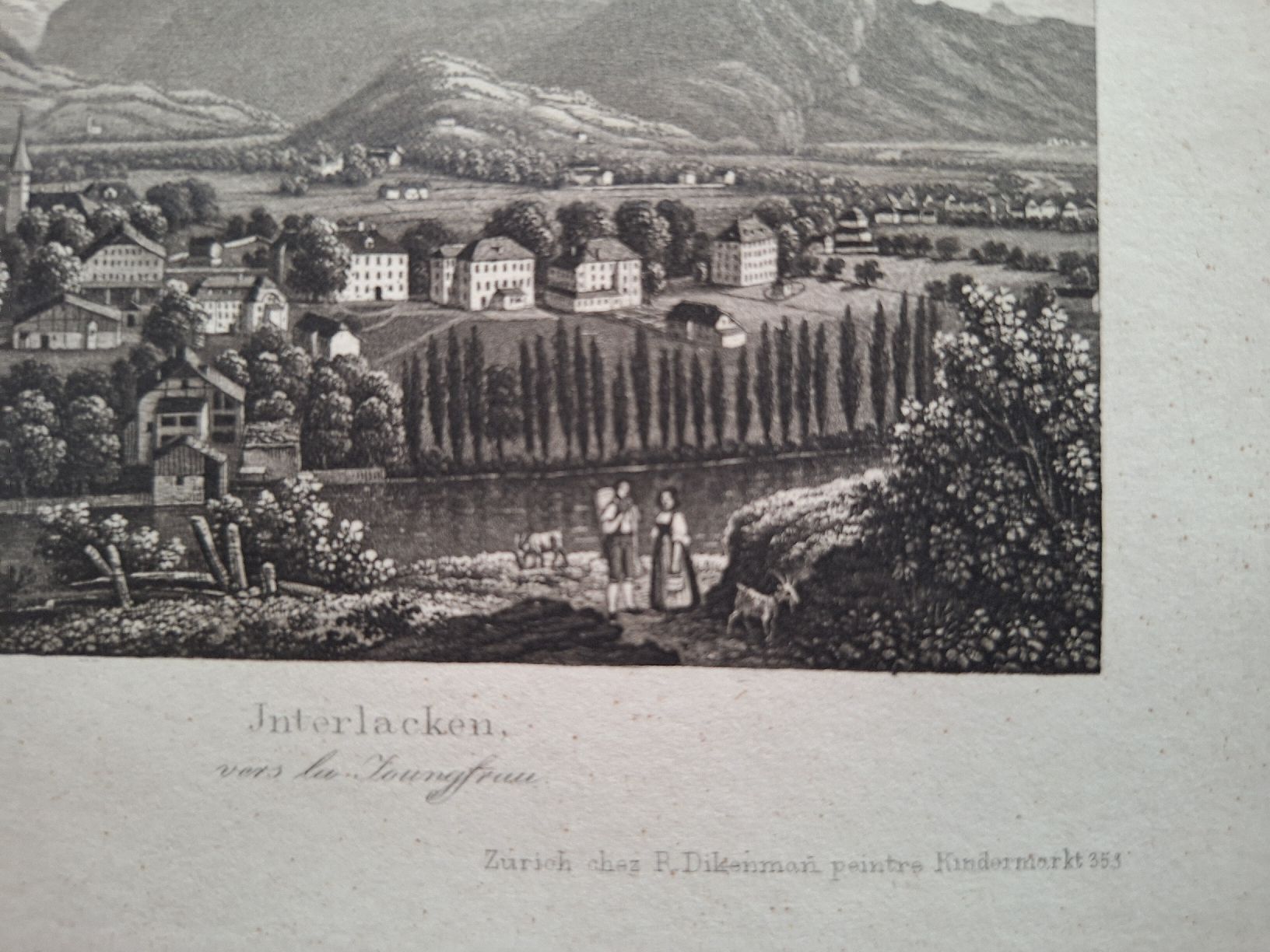 Gravures: INTERLACKEN – D'occasion à Bevaix par bohrap 2