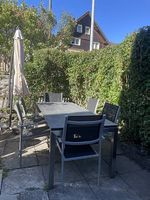 Gartentisch mit 6 Stühlen