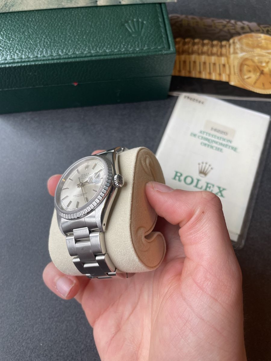 Rolex Uhren: Rolex Datejust Ref. 16220, Full Set! – Gebraucht aus Neuheim von mar_7cxt 4
