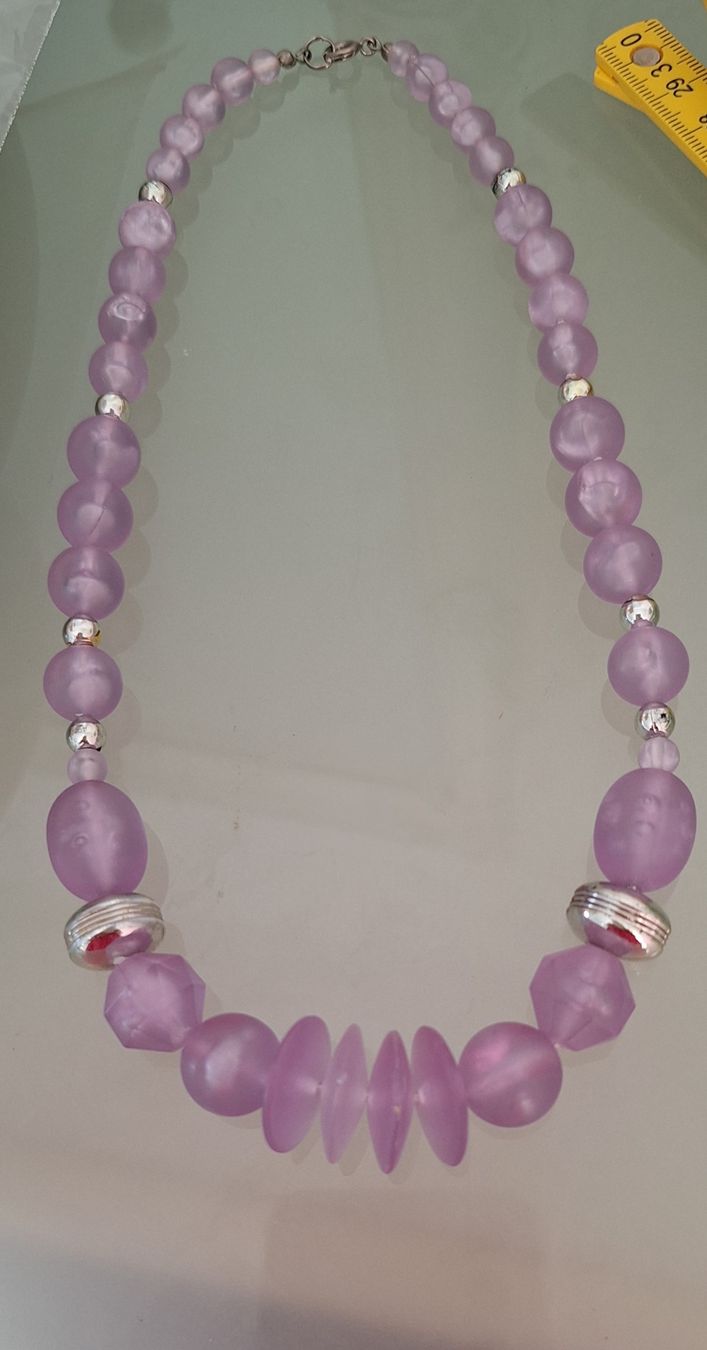 Colliers: Lila Vintage Kette – D'occasion à Kerzers par ExpressoTerreno