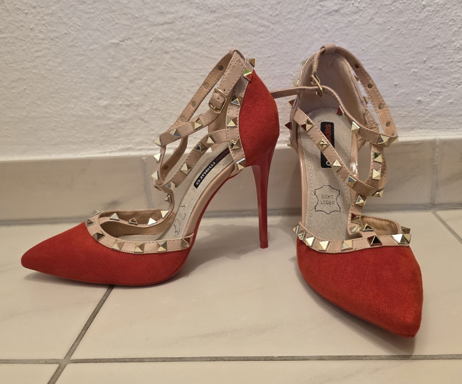 Scarpe da donna: Rote Heels von Super Mauro – Usato da Effingen venduto da coc_7c9b