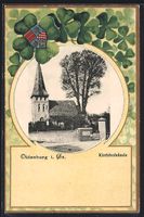 Grusskarten-AK Oldenburg i. Gr., Kirchho