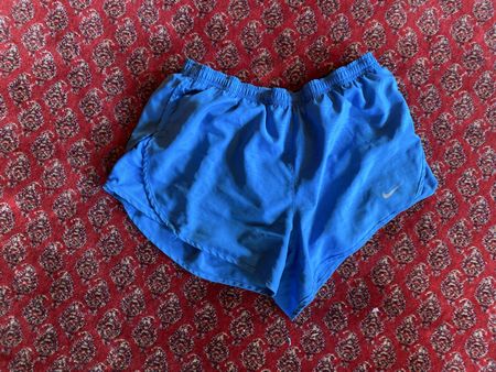 Nike running shorts blue size S good condition