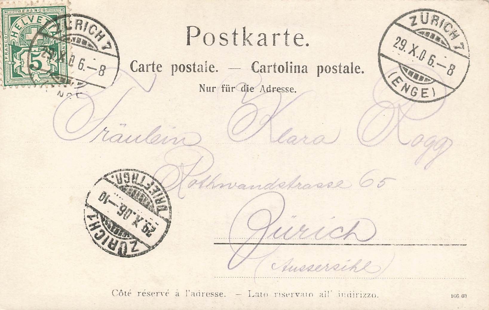 Cartoline postali: Zurich Manifestation – Usato da Biasca venduto da Blenio71 1