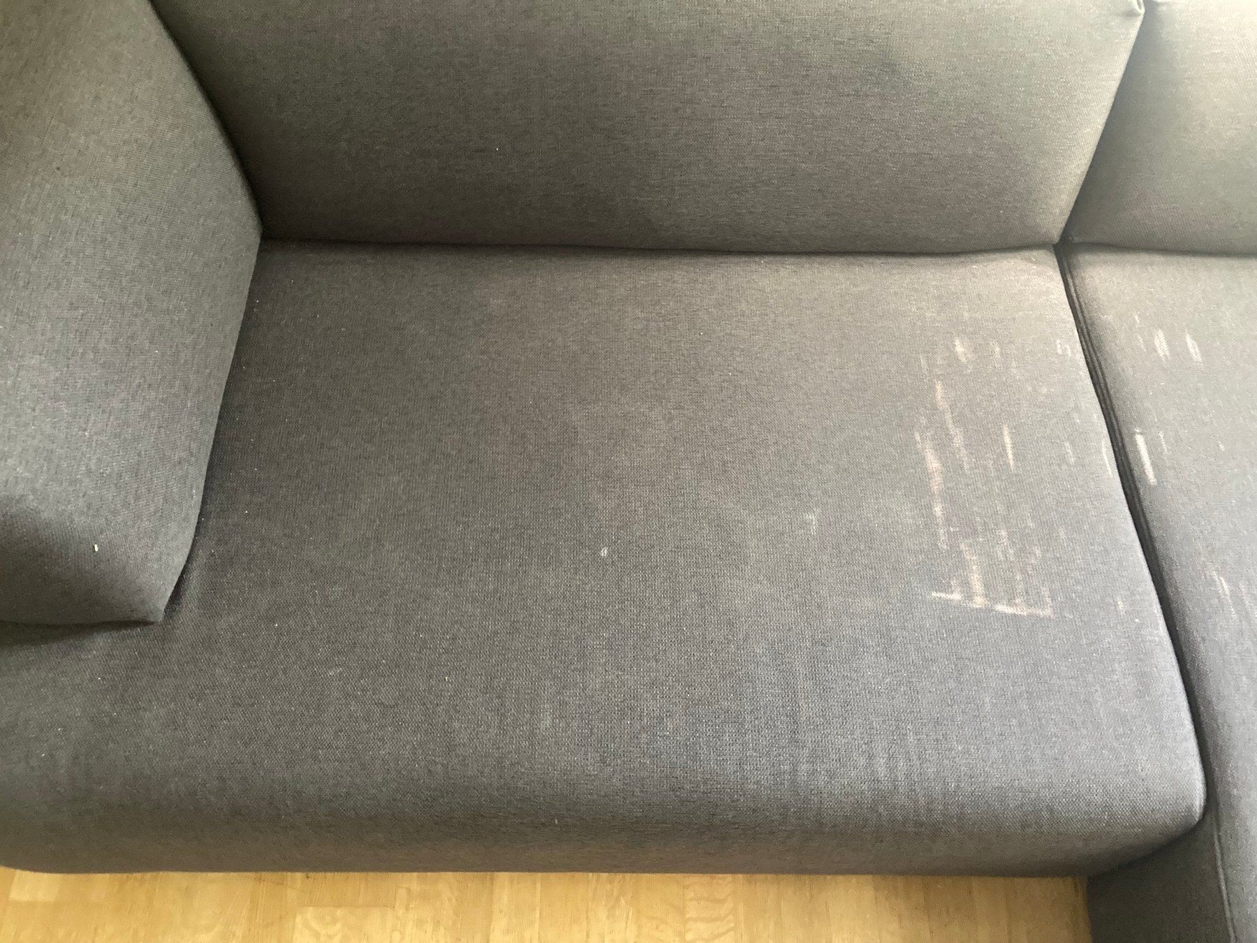 Interio Sofas: Sofa mit Recamière von Interio, anthrazit – Gebraucht aus Zürich von DaniC3PO 3