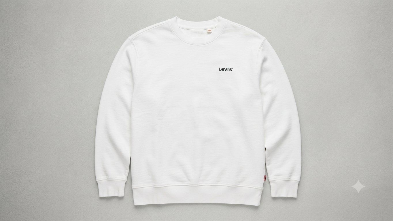 Levi's Maglioni & Felpe: Weisser Levi's Sweatshirt – Usato da Litzirüti venduto da dvorsky