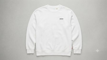 Weisser Levi's Sweatshirt