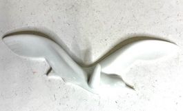 Aufhänger weisser Vogel von Gerold-Porzellan