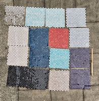 Knopf Mosaik 2cm (auch pro Stk/Bogen erhältlich)