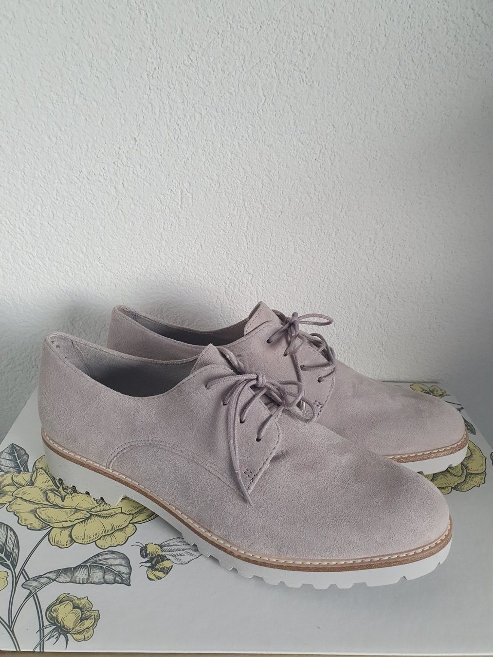Tamaris Scarpe da donna: Schuhe Tamaris, Leder, Größe 40, grau – Nuovo e nell'imballaggio originale da Zuchwil venduto da ger_ws6t 1