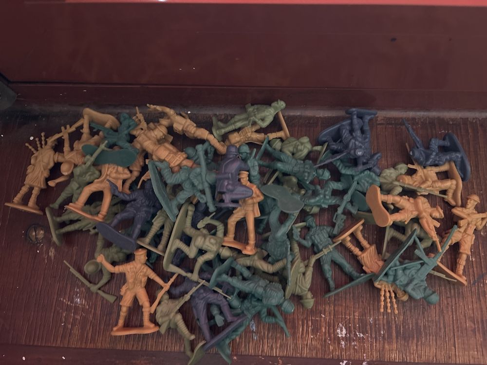 Laroal 100 Figurines Soldats En Plastique – Armée Militaire, Modèle Combat, Jeu Et Décoration