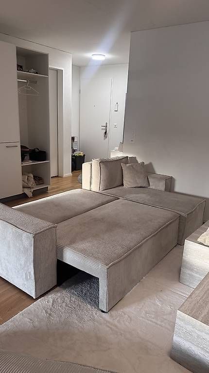 Sofas: Couch beige – D'occasion à Münchenstein par fionah 1