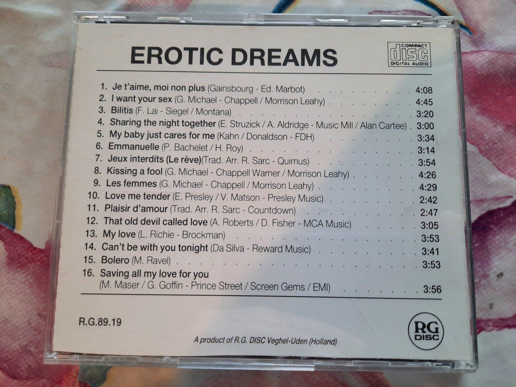 CDs: CD Erotic Dreams - Compil – Gebraucht aus Pully von bro_n52j 3