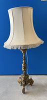  Antique gold Baroque candlestick or lamp   