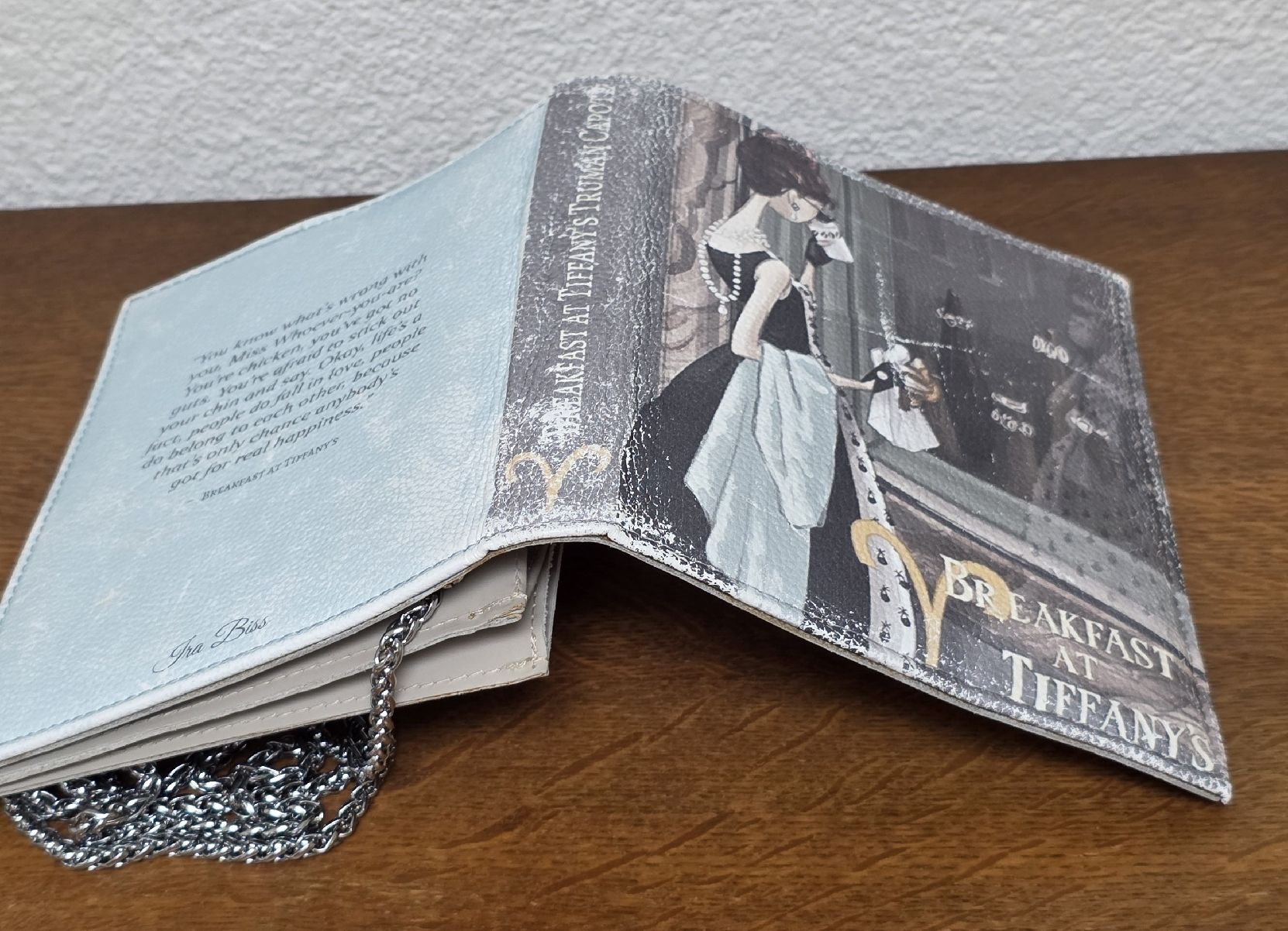 Borse da donna: Breakfast at Tiffanys Clutch, Buch Handtasche – Usato da Rheinsulz venduto da Gilea 3