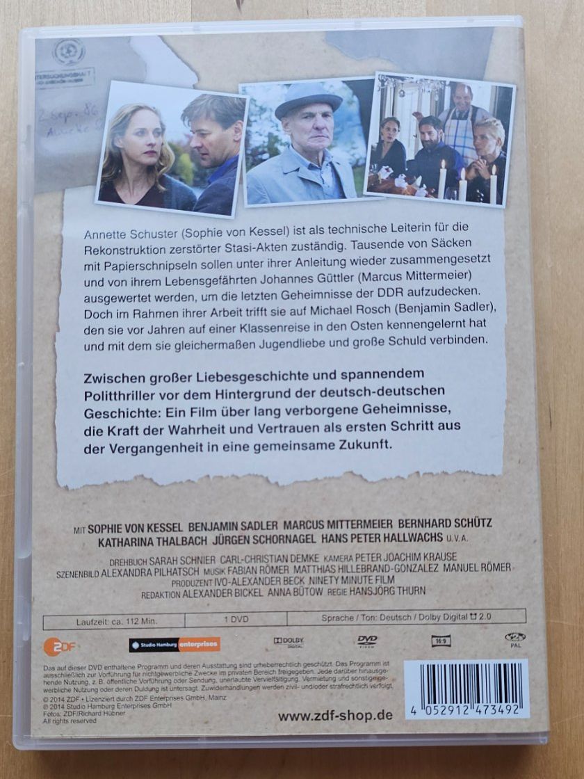 Alle DVDs: ZWISCHEN DEN ZEITEN/ DVD – Gebraucht aus Geuensee von jes_9xyk 1