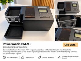 **Powermatic PM-V+  elektrische Stopfmaschine**