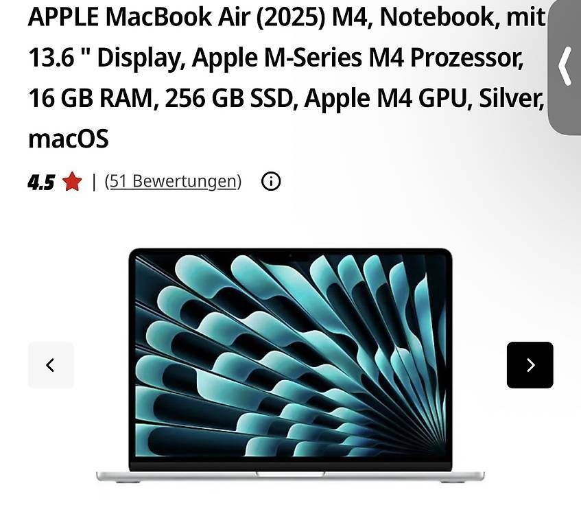 Portables: Macbook Air – D'occasion à Dierikon par Unknown_R6