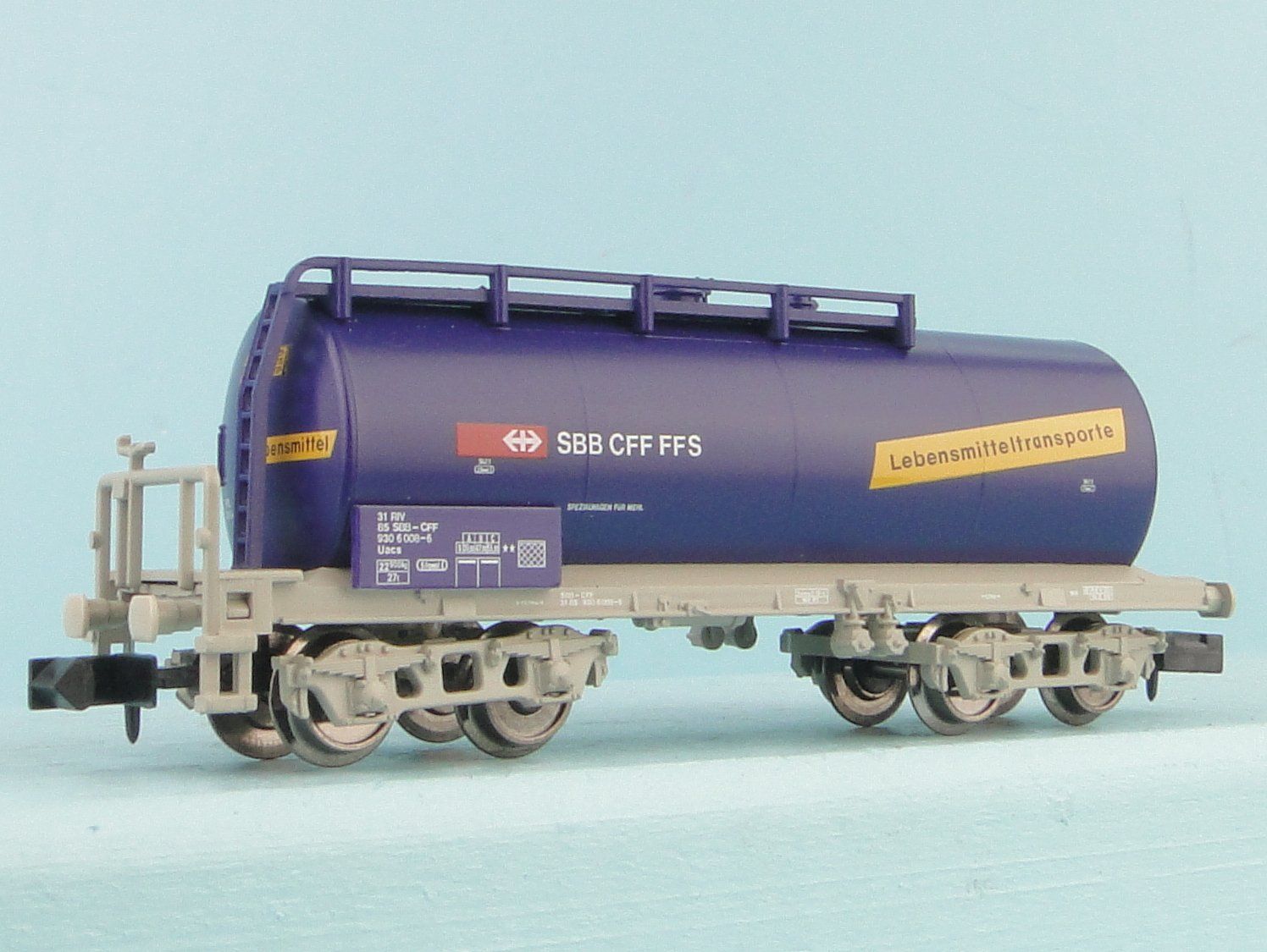 Trix Modelleisenbahnen: Minitrix SBB Kesselwagen – Gebraucht aus Bülach von Albitrain