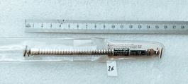 Uhrenarmband Stainless Steel 12.10 mm Anstoss, Silber Farbe