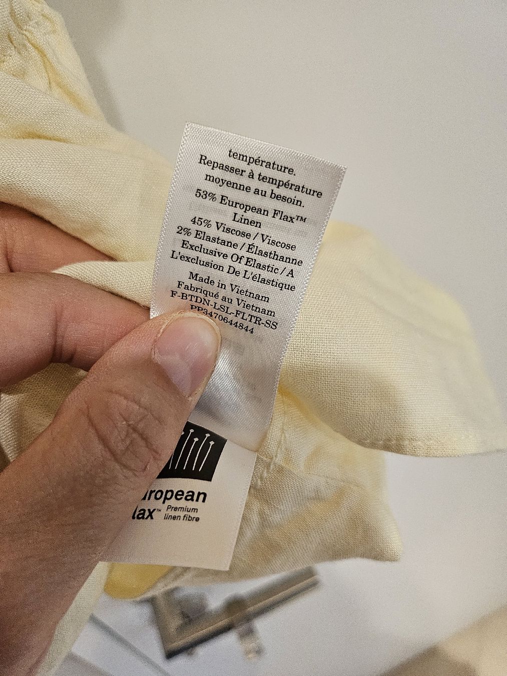 Blusen: Everlane Leinenbluse gr.L hellgelb  – Gebraucht aus Allschwil von na.wi.90 2