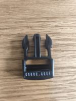 80 Stück Steckschnallen 25 mm Schwarz NEU