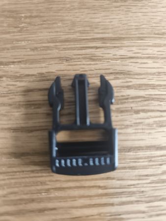 80 Stück Steckschnallen 25 mm Schwarz NEU