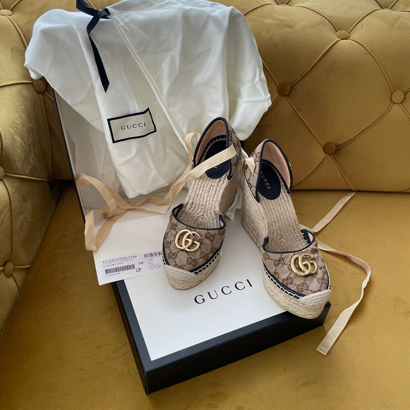 Gucci Scarpe da donna: Gucci Plattform Espadrilles – Usato da Dagmersellen venduto da sheli17