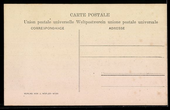 Cartoline postali: Aeschi, Ortsansicht mit Wiesen u. Bergpa – Usato da Berlin venduto da bartko-reher 1