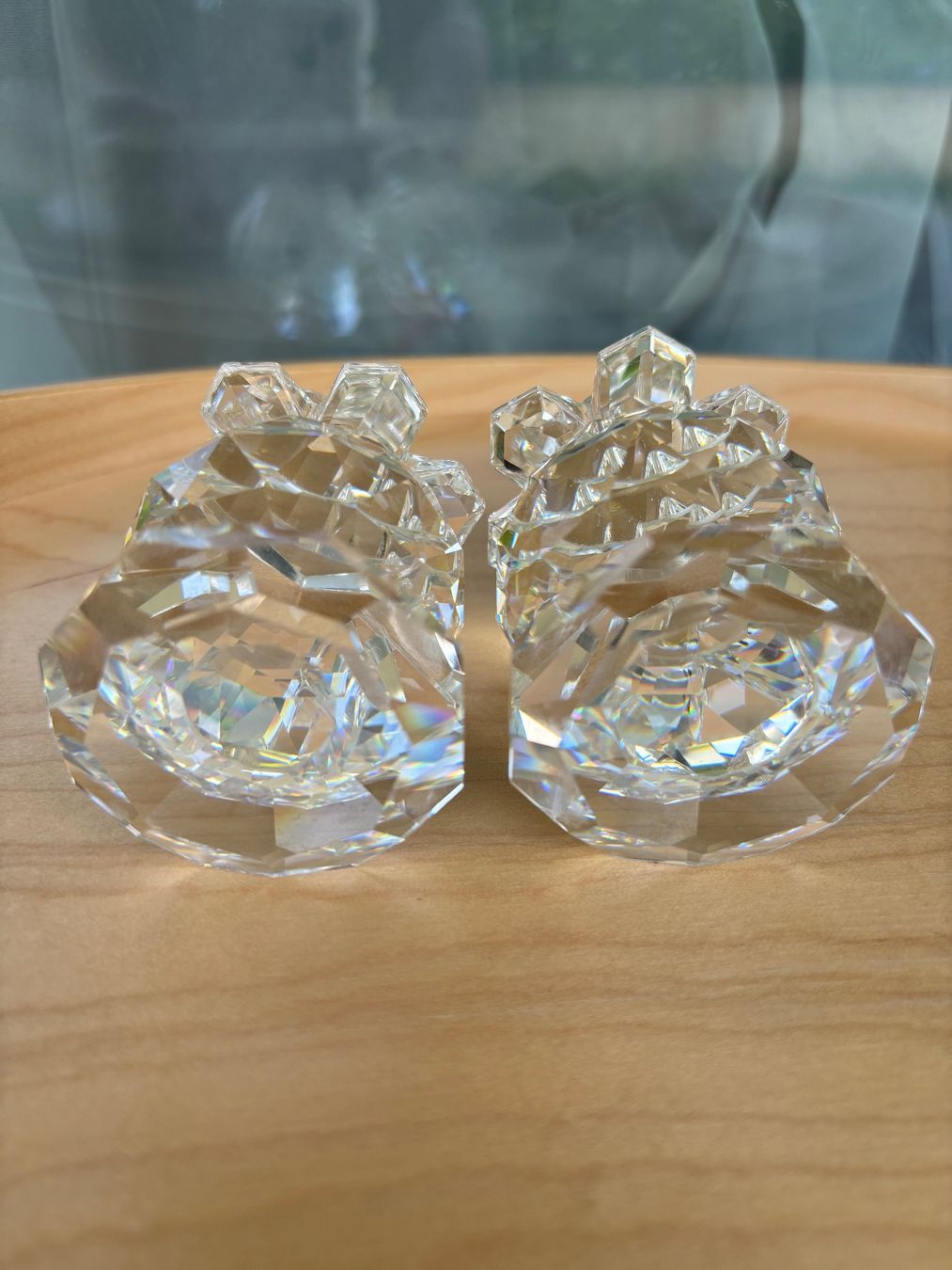 Swarovski Portacandele: Swarovski crystal vintage candle holders – Usato da Steinhausen venduto da ChromeVintage 6
