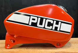 NOS: Benzintank Puch X30 NL, Turbo, Sprinter Orange ⑤ №248