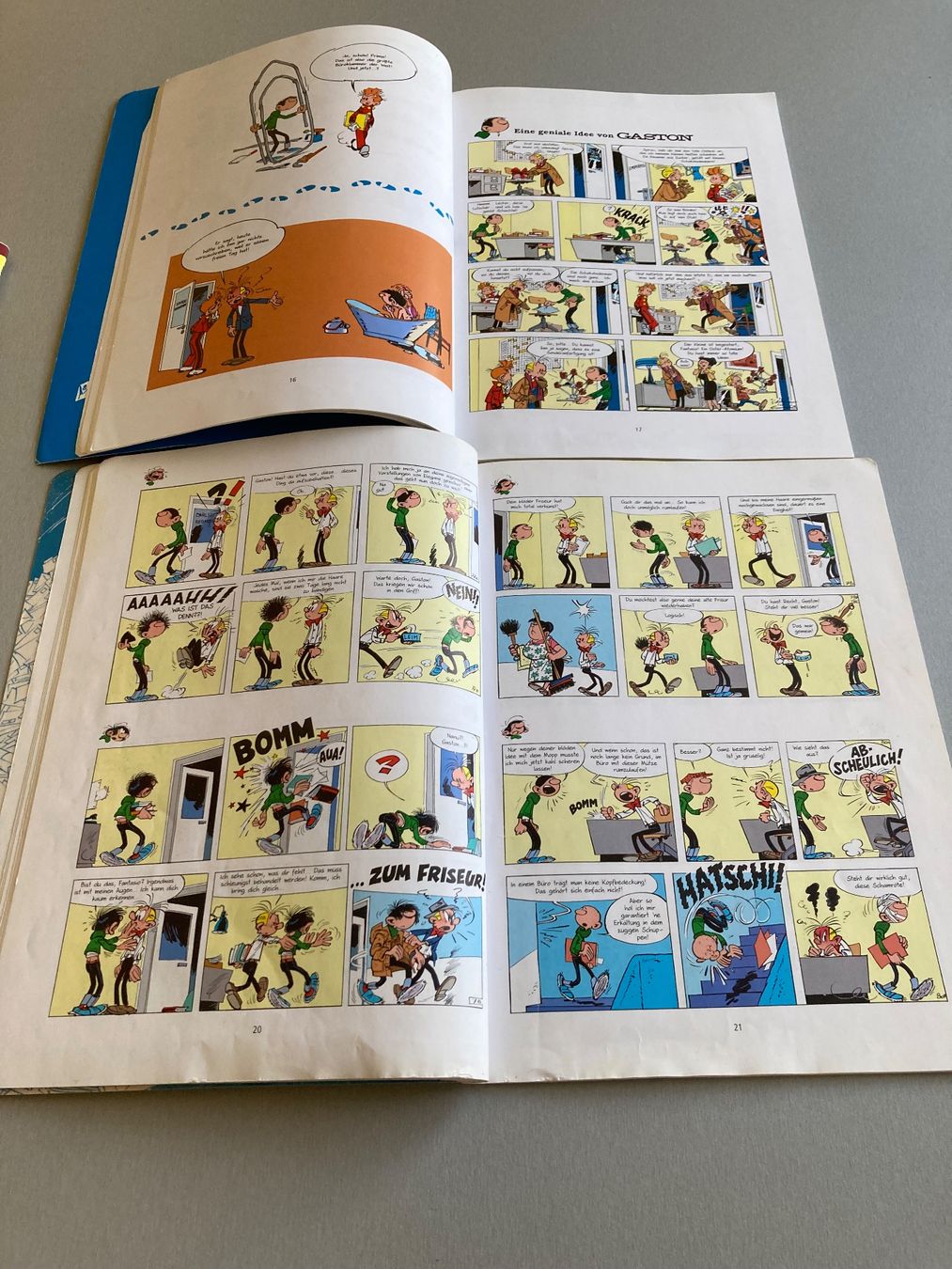 Comics: 5 Comics Gaston von André Franquin – Gebraucht aus Wald ZH von Liedermacher 3