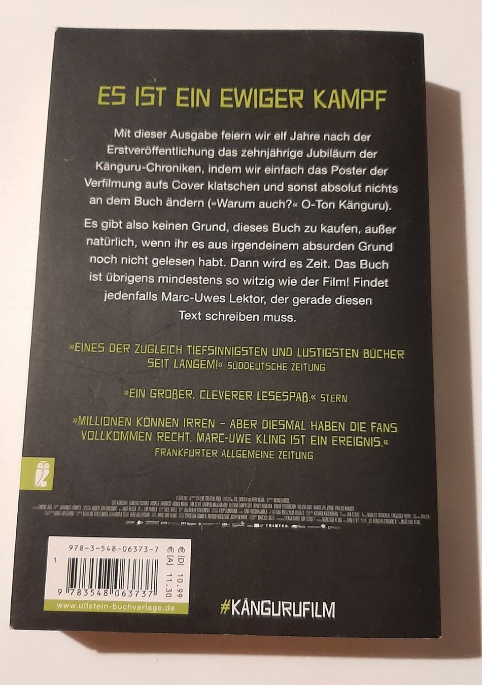 MarcUwe Kling Die KänguruChroniken (TB Sonderausgabe) (Gebraucht) in