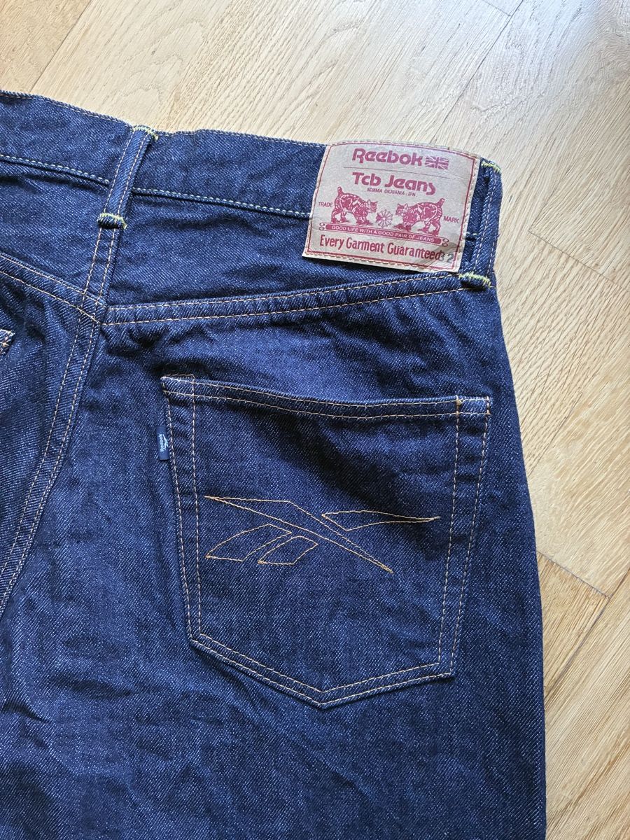Jeans: TCB x Reebok Jeans Special Edition – Nuovo (secondo la descrizione) da Zürich venduto da ffabove1990 1