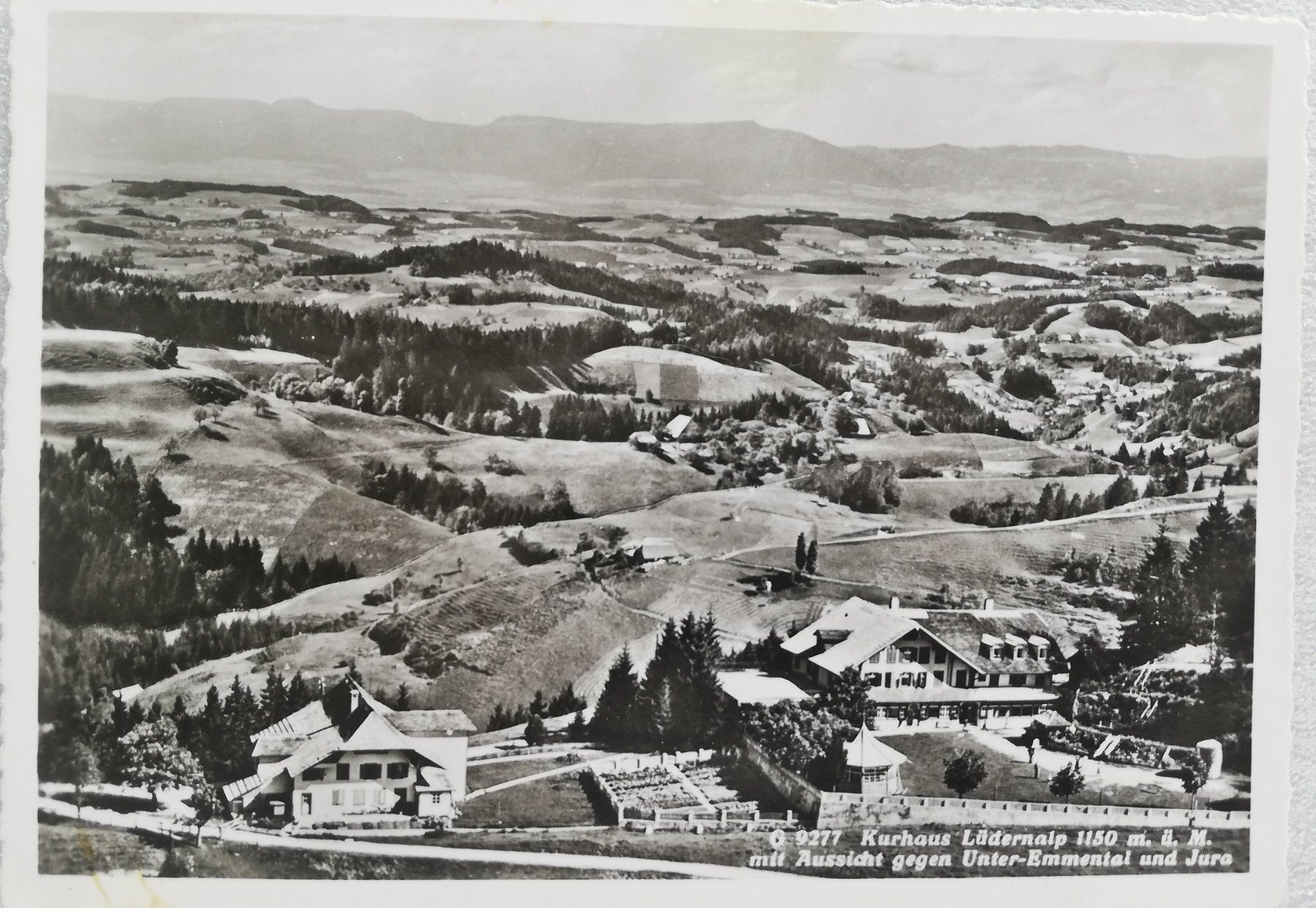 Cartoline postali: Kurhaus Lüdernalp – Usato da Hildisrieden venduto da Malve