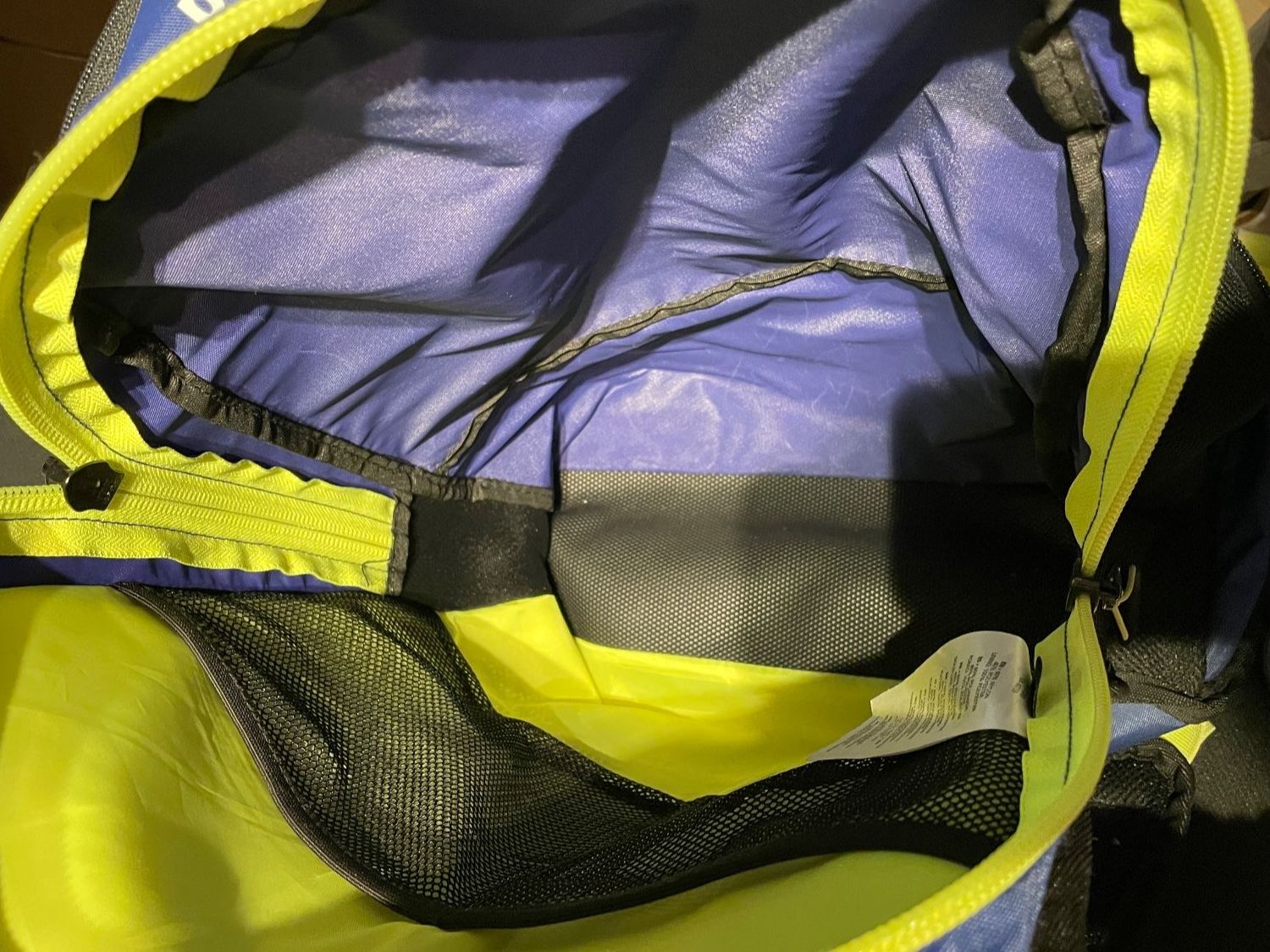 Arena Zaini: ARENA Rucksack blau/schwarz/gelb – Usato da Mauren venduto da Greiner 2