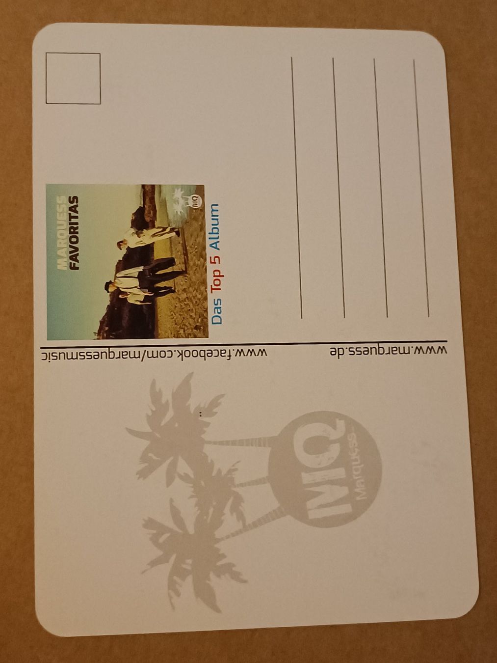 Autografi: Marquess - handsigniert – Usato da Menziken venduto da Artographs 1