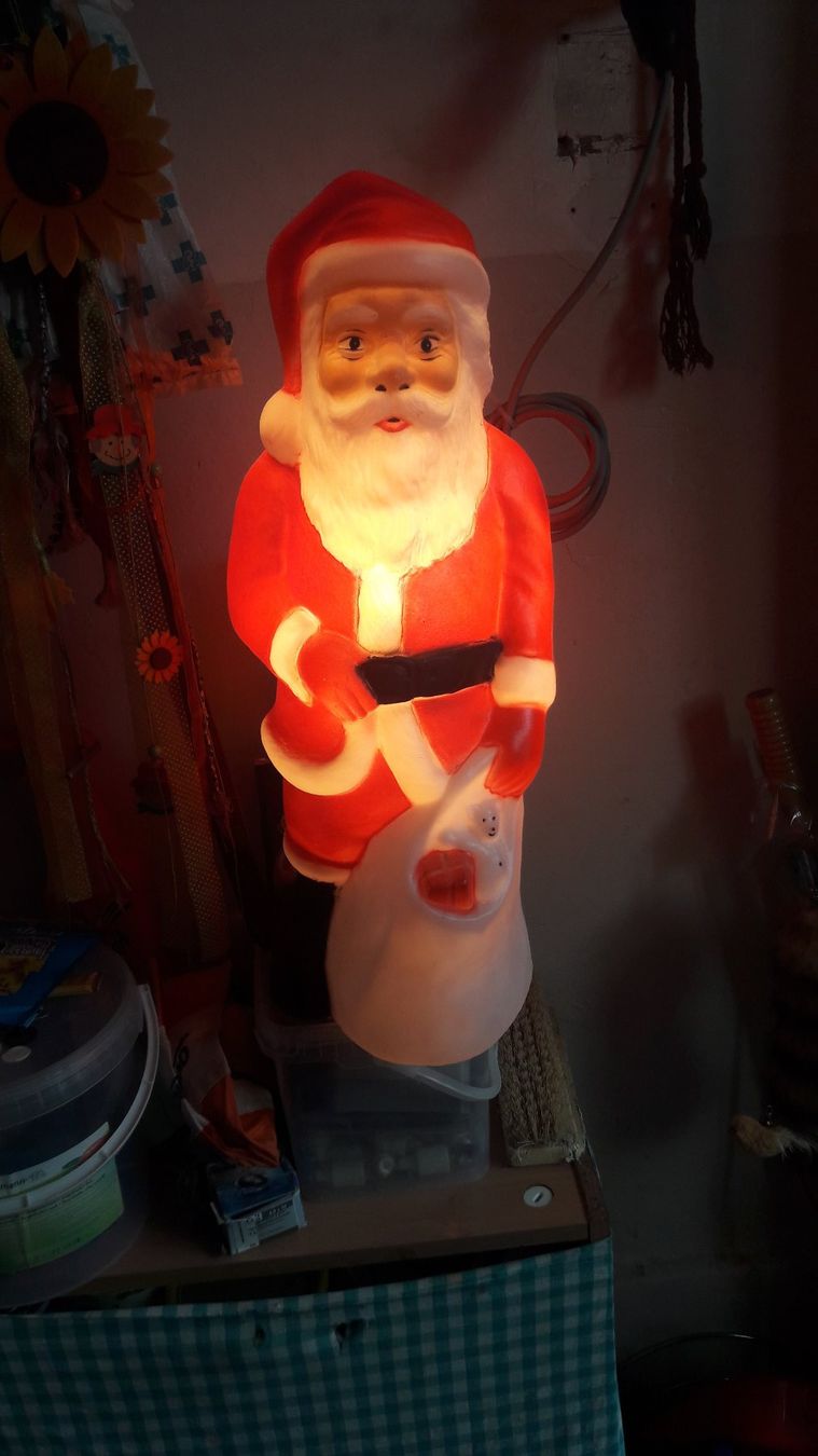 Alle Dekorationen: Beleuchteter Weihnachtsmann – Gebraucht aus Laufen von Mann455 1
