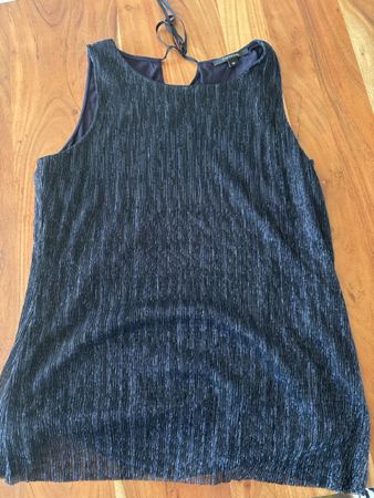 Glitzer-Top von Comma, schwarz, Gr. 42 neuw. Sommer-Look!