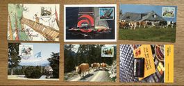Schweiz - 6 Maximumkarten 2005-2007