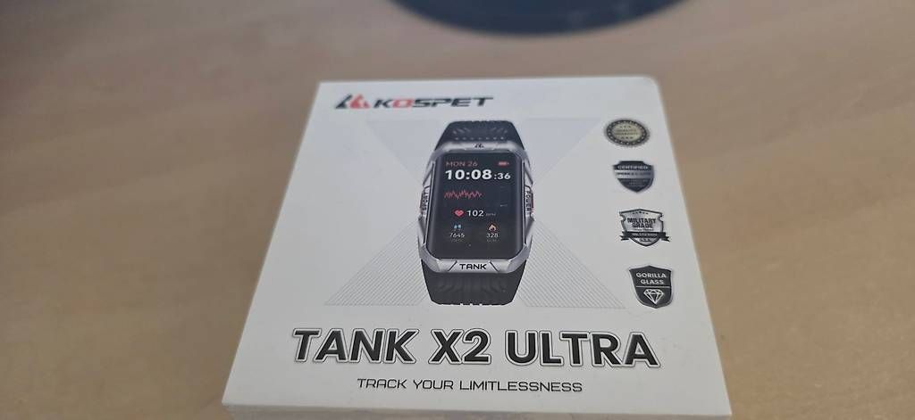 Smartwatch: Smartwatch Tank X2 Ultra Schwarz – Gebraucht aus Dübendorf von Duebo