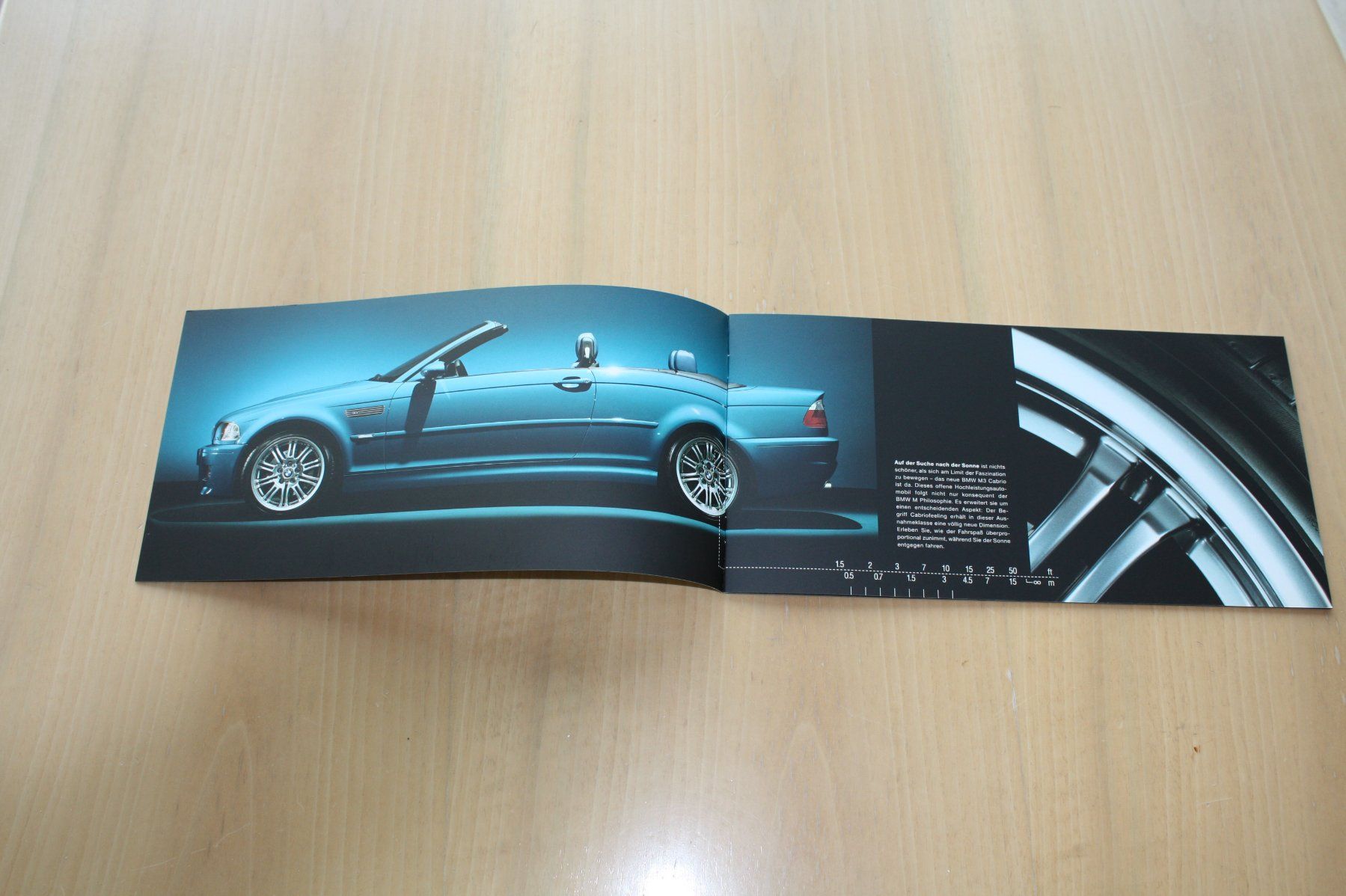 BMW Documenti: BMW M3 Cabriolet E 46 Prospekt 2001 – Usato da Wikon venduto da erwin400 1