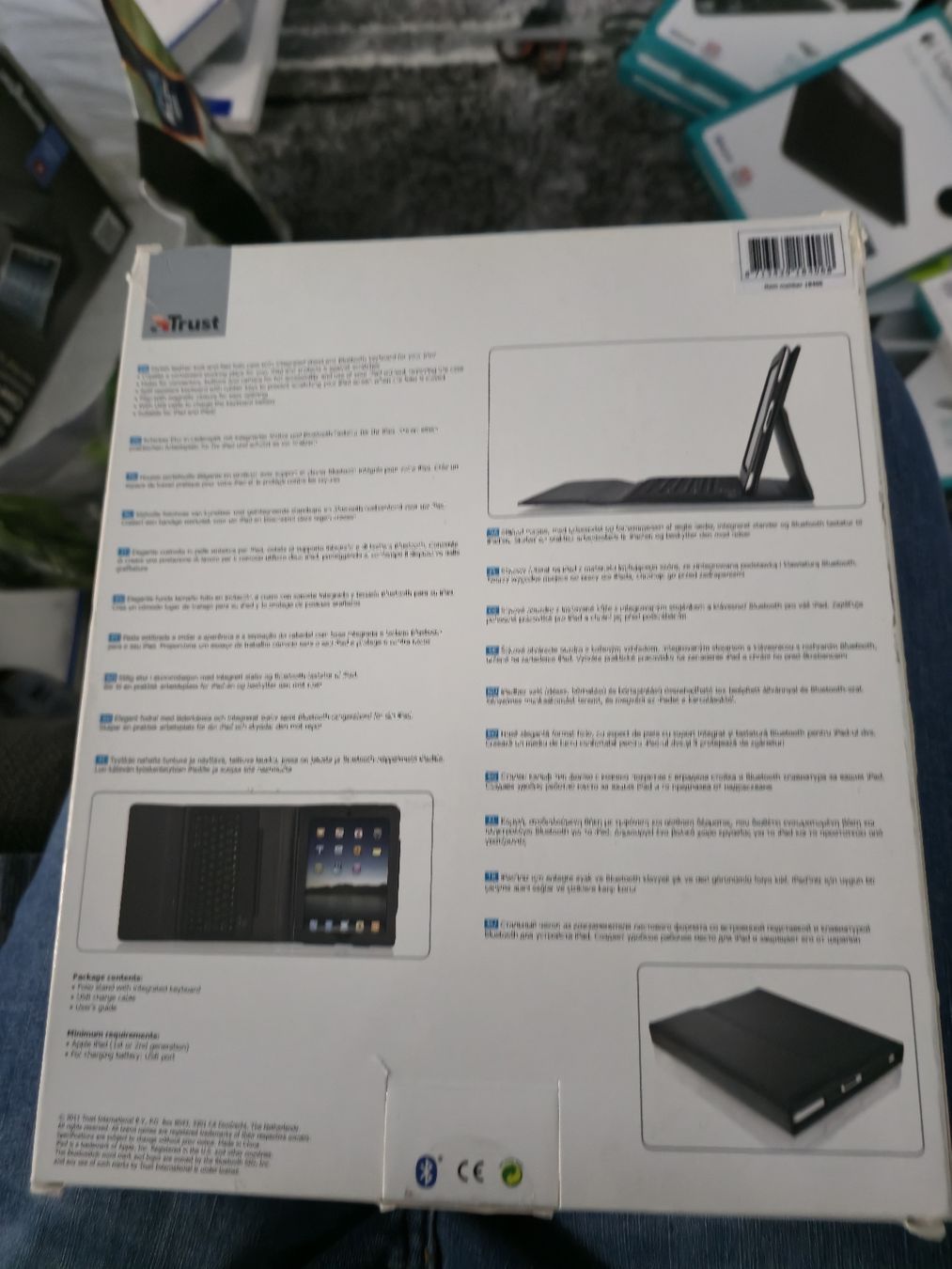 Tastiere: Trust iPad Tastatur Case - Neu – Nuovo e nell'imballaggio originale da Ehrendingen venduto da Ince2016 1