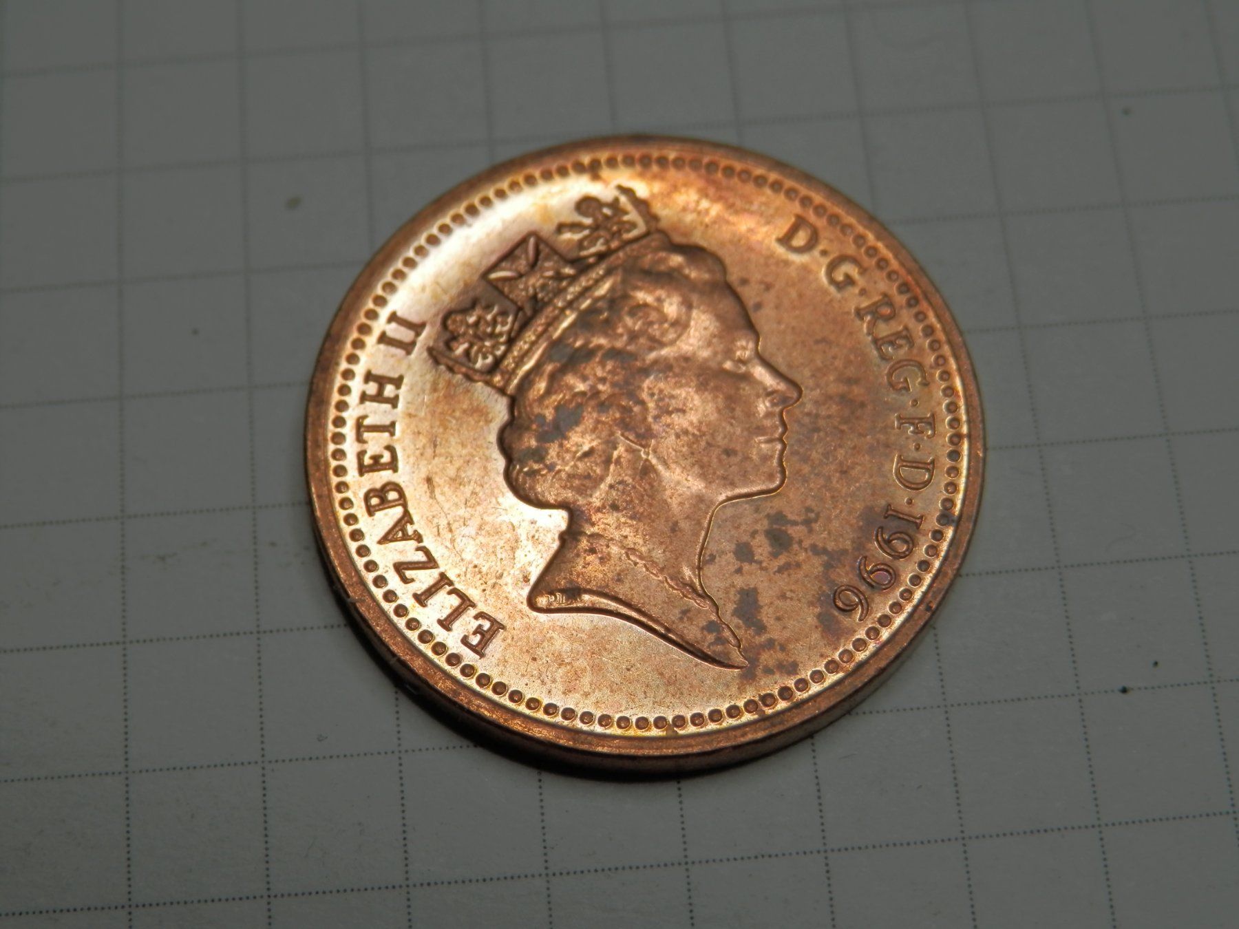 Tutti le monete: Großbritannien 1 Penny, 1996 – Usato da Weiach venduto da weiach81