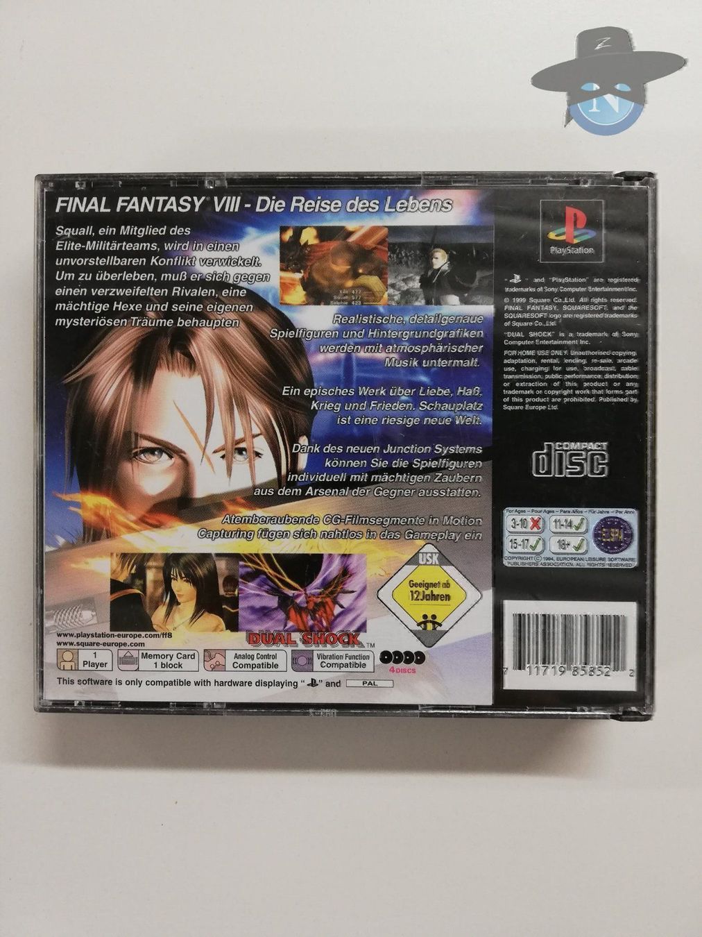Sony Spiele: Final Fantasy VIII 8 /Sony Playstation 1 – Gebraucht aus St. Gallen von zorro_dc 1