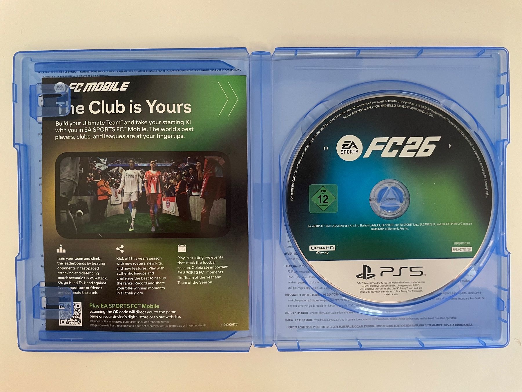 Sony Spiele: FC26 für PS5 – Gebraucht aus Arbon von mannamanna 2