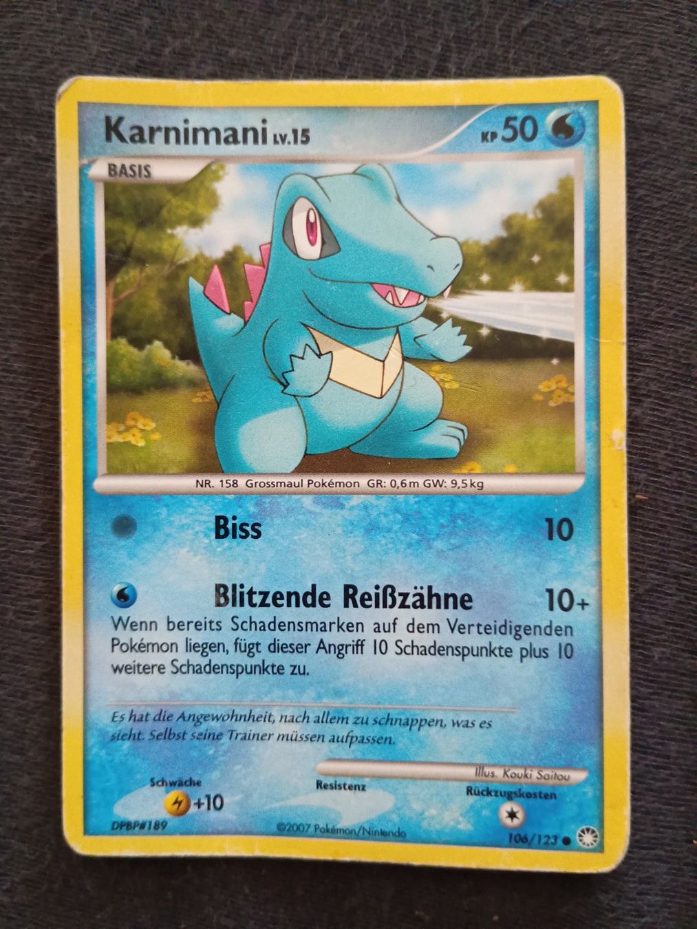 Pokémon Cartes à collectionner: Pokemon Karte Karnimani lv.15 – D'occasion à Zürich par rkr_8nq8